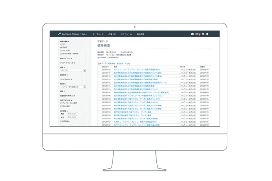デスクトップで債券を検索